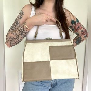 •SOLD ON DEPOP• VTG Checkered Purse